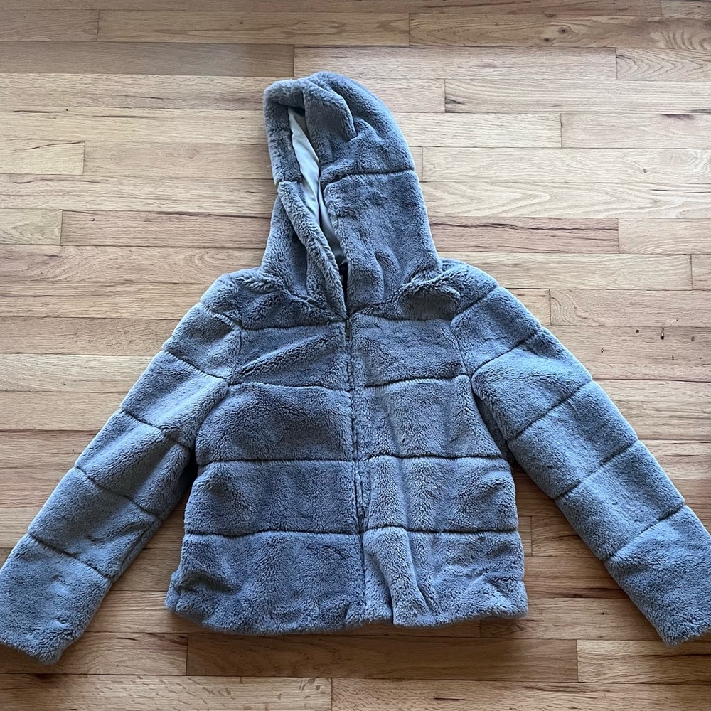 Christian Siriano faux fur puffer. Women’s small. GUC
